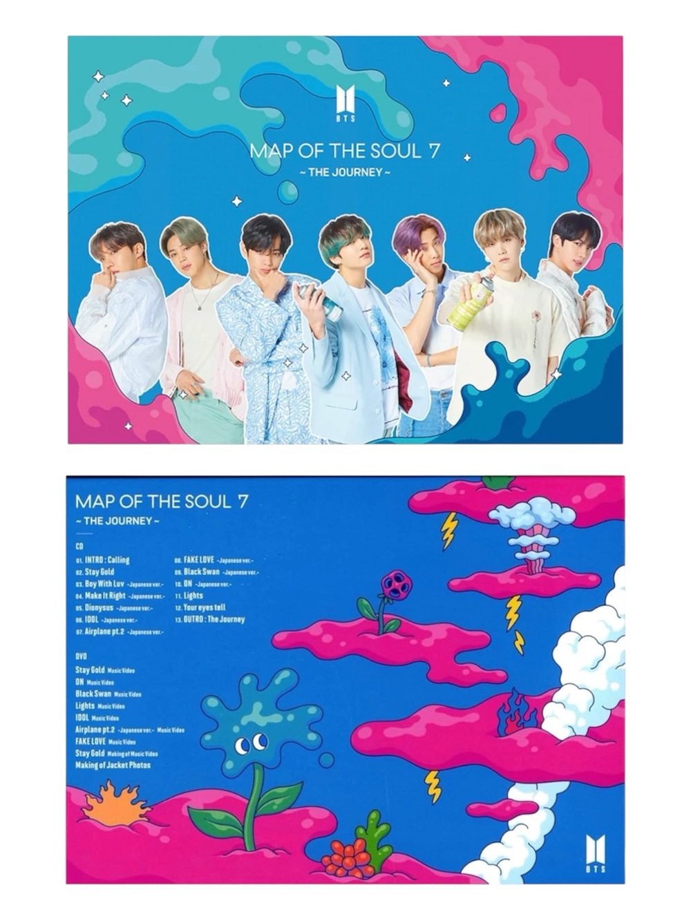 BTS MAP OF THE SOUL 7 - THE JOURNEY - VERSION B - BRAND NEW